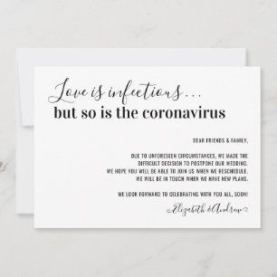 Anúncio Amor é Adiamento de Casamento Infeccioso19