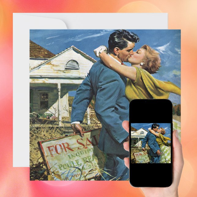 Anúncio Amor e Romance Vintage Recém-Casados Compram Prime (Criador carregado)