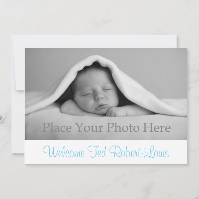 Anúncio Aniversário de Nascimento (Frente)