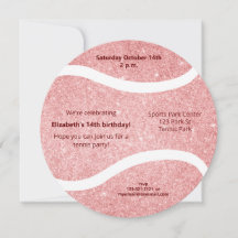 Aniversário temático dos esportes de tênis de cint