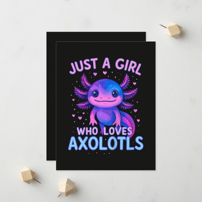 Anúncio Apenas Uma Que Ama Axolotes (Frente/Verso In Situ)