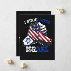 Anúncio Apoio Eu Estou Com Israel Patrimônio Judaico