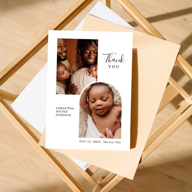 Anúncio Apresentação do Arch Chic Moderno com duas Fotogra (Criador carregado)