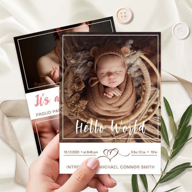 Anúncio Apresentando as estatísticas de natalidade de recé (Criador carregado)