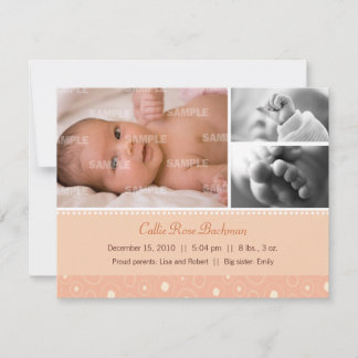 Anúncio Apricot Gumdrop Baby Birth