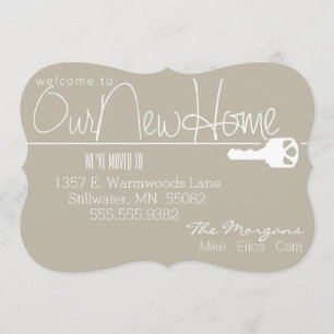 Anúncio Aqui está a chave da nossa nova casa