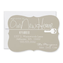 Aqui está a chave da nossa nova casa