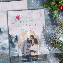 Anúncio Arch Foto Feliz Natal de Nova Floresta Doméstica