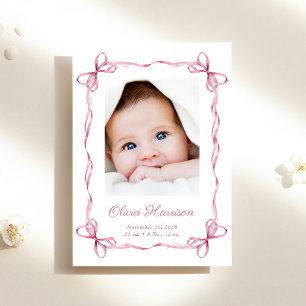 Anúncio Arcos Coquette Baby Girl Foto Birth