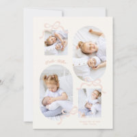 arcos cor-de-rosa colagem 4 foto Bebê