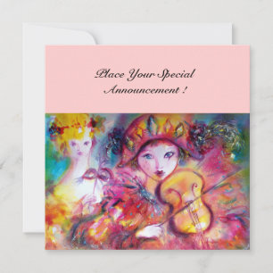 Anúncio ARLECCHINO E COLOMBINA /Carnaval Veneziano