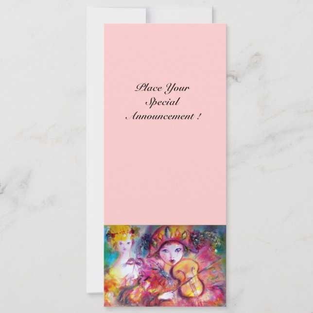 Anúncio ARLECCHINO E COLOMBINA /Carnaval Veneziano (Frente)