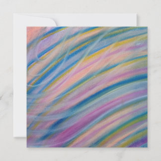 Anúncio Arte abstrata colorida única P8