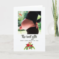 Arte Folclórica Aquarela Floral Natal Bebê Esperad