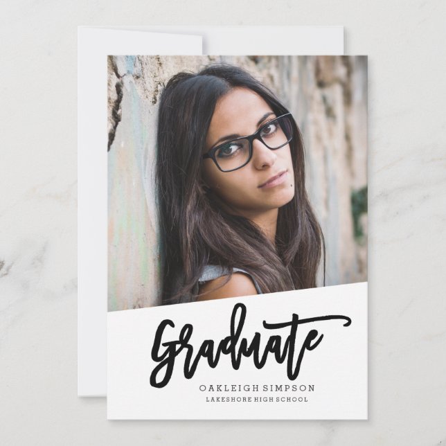 Anúncio artístico do Formando (Frente)