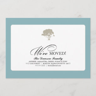 Anúncio árvore da família {nós movemos}