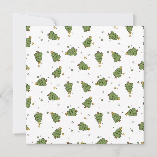 Anúncio Árvore de Natal com estrela (Frente)