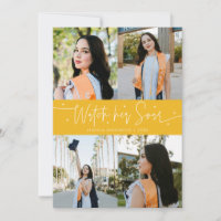Assista a Ela Voar Multi Foto Amarelo Grad