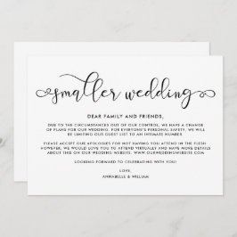 Anúncio Atualização de casamento | Casamento menor