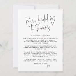 Anúncio Atualização do Casamento Reduzido Fonte do Script 