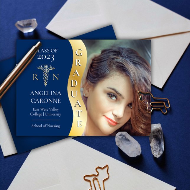 Anúncio Azul | Formando de Enfermagem de Caduceus RN de On (Criador carregado)