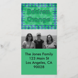 Anúncio azul que verde nós nos movemos