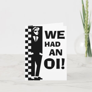 Anúncio baby oi announcements (ska rude boy)