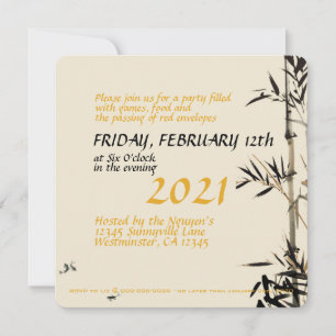 Anúncio Bamboo Fishes, Partido Vietnamita de Ano Novo SFC