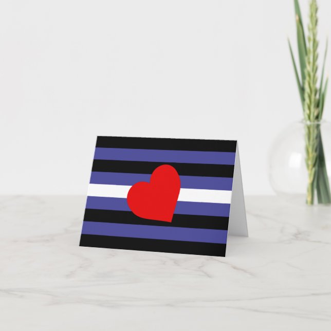 Anúncio Bandeira do Orgulho de Couro e Coração (Frente)