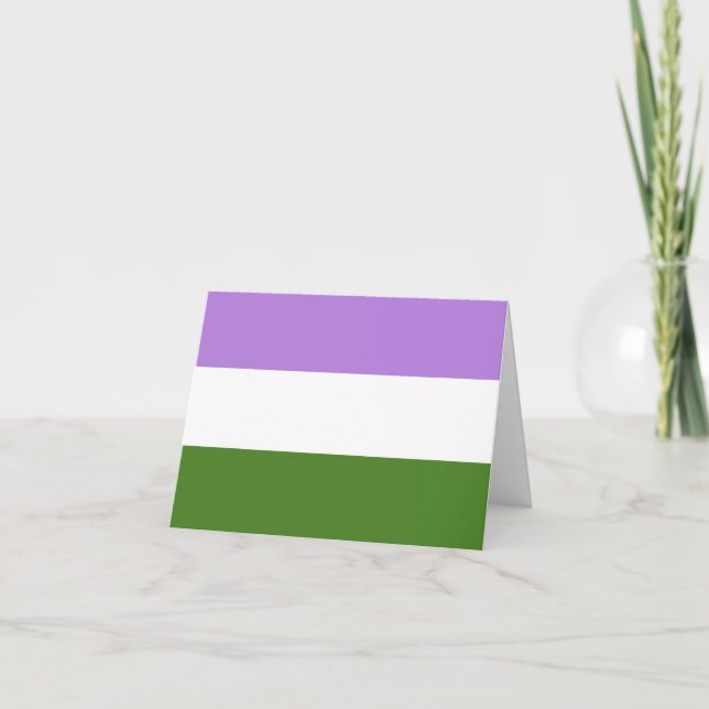 Anúncio Bandeira do Orgulho Queer (Frente)