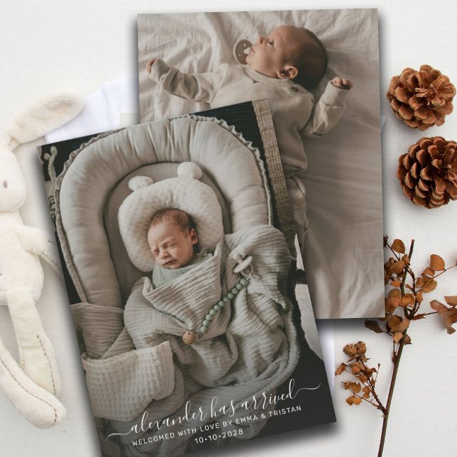 Anúncio Bebê 2 Foto Nascimento (Criador carregado)