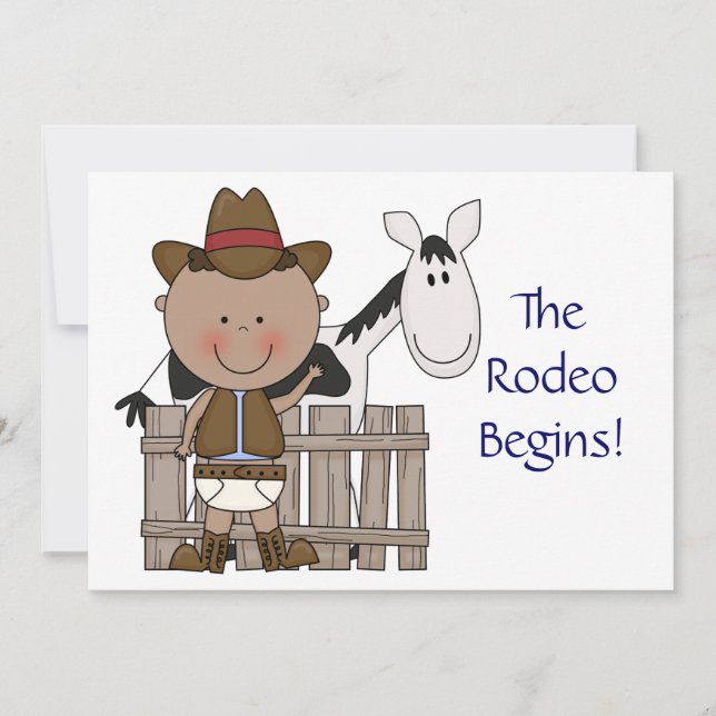 Anúncio Bebê Bonito e Pôneo Cavalo Costumado Nascimento Oc (Frente)