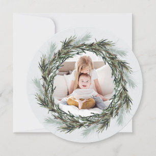 Anúncio Bebê está frio fora da foto de Natal