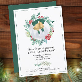 Anúncio Bells Tocando Fora da Rua de Natal Novo Movimento-