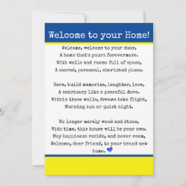 Anúncio Bem-vindo à Sua Casa