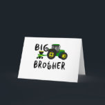 Anúncio Big Brother Gift for Tractor Loving Boys Kids<br><div class="desc">Big Brother Gift</div>