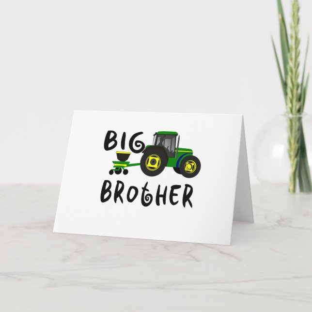 Anúncio Big Brother Gift for Tractor Loving Boys Kids (Frente)