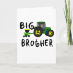 Anúncio Big Brother Gift for Tractor Loving Boys Kids<br><div class="desc">Big Brother Gift</div>