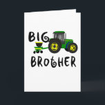 Anúncio Big Brother Gift for Tractor Loving Boys Kids<br><div class="desc">Big Brother Gift</div>