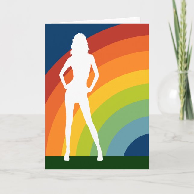 Anúncio big gay rainbow coming out announcement (Frente)