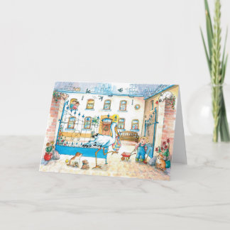 Anúncio Birth announcement "Baby's Arrival" Greeting Card