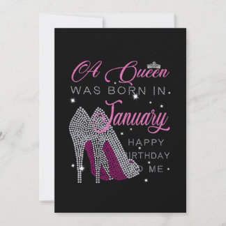 Anúncio Birthday Girl | A Rainha Foi Nascer Em Janeiro