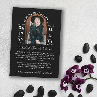 Anúncio Black Arch Photo Para Sempre Em Nossos Corações Mo