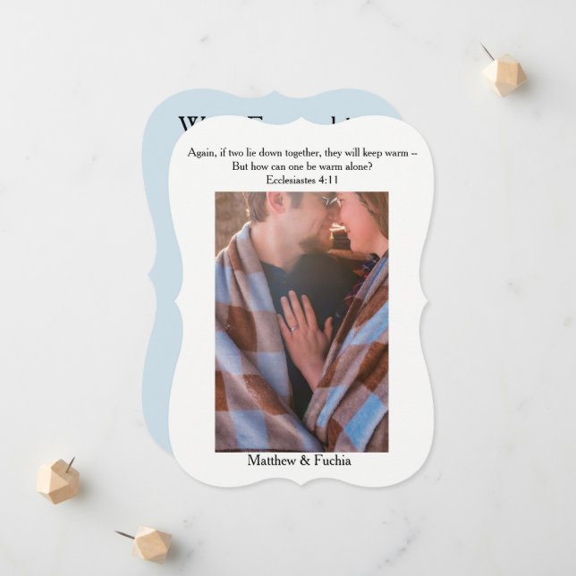 Anúncio Blanket Engagement Card (Frente/Verso In Situ)