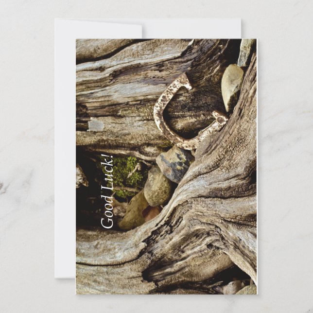 Anúncio Boa Sorte - Sepia Ferradura e Batida (Frente)