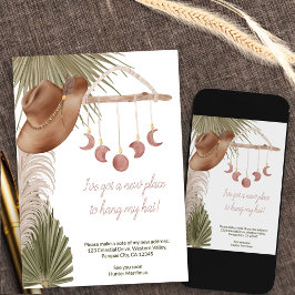 Anúncio Boho Western New Place to Hang Hat Moving