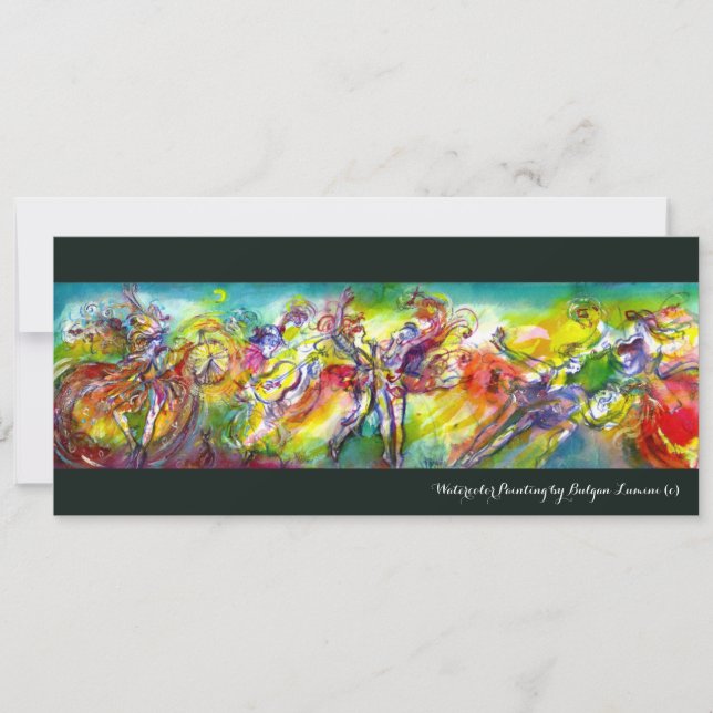 Anúncio Bola, dança e música do Mascarada CARNIVAL ITALIAN (Frente)