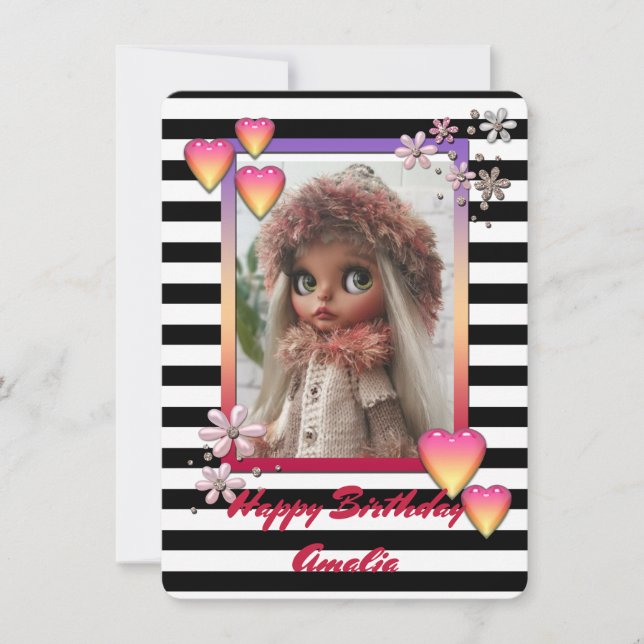 Anúncio Bonecas, bonecas, personalizadas, passatempo (Frente)