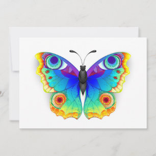 Anúncio Borboleta Arco-íris Pavão Olho