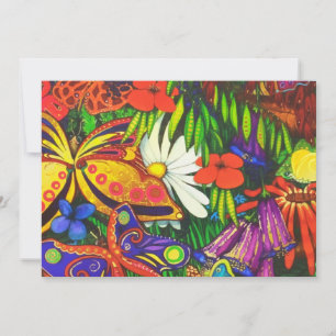 Anúncio Borboleta Floral Dourada Natural Metálico